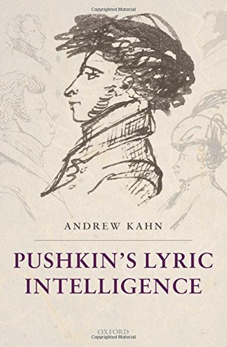 Imagen de archivo de Pushkin's Lyric Intelligence a la venta por TextbookRush