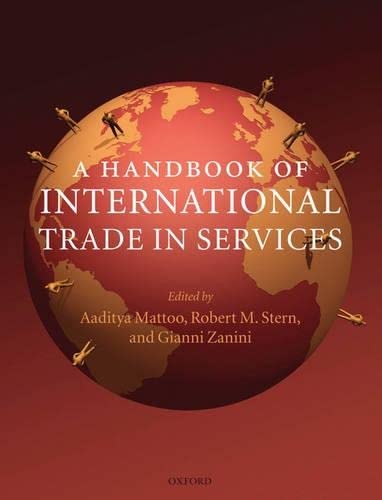Beispielbild fr A Handbook of International Trade in Services zum Verkauf von Revaluation Books