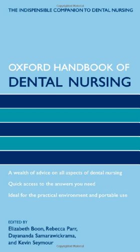 Imagen de archivo de Oxford Handbook of Dental Nursing a la venta por Books Puddle