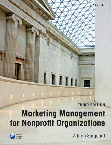 Beispielbild fr Marketing Management for Nonprofit Organizations zum Verkauf von WorldofBooks