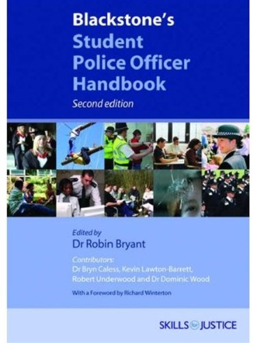 Beispielbild fr Blackstone's Student Police Officer Handbook zum Verkauf von WorldofBooks