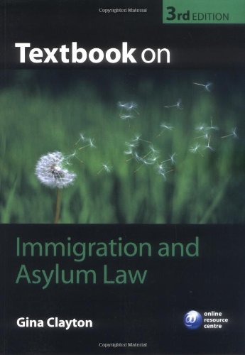 Imagen de archivo de Textbook on Immigration and Asylum Law a la venta por Better World Books Ltd