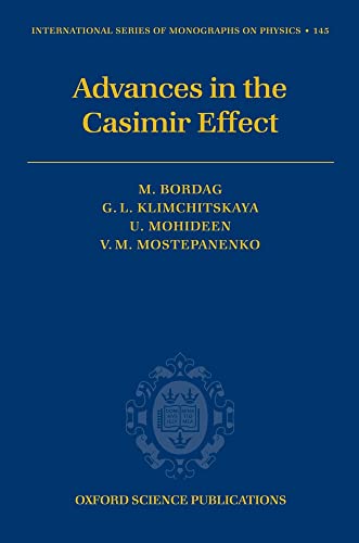 9780199238743: Advances in the Casimir Effect: 145