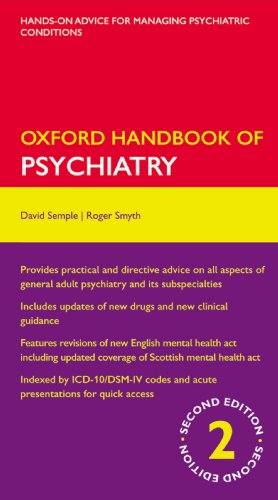 9780199239467: Oxford Handbook of Psychiatry (Oxford Handbooks Series)