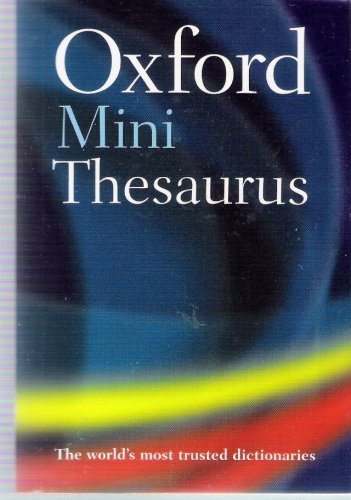Beispielbild fr Oxford Mini Thesaurus zum Verkauf von WorldofBooks