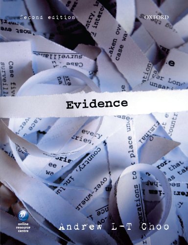 Imagen de archivo de Evidence a la venta por WorldofBooks