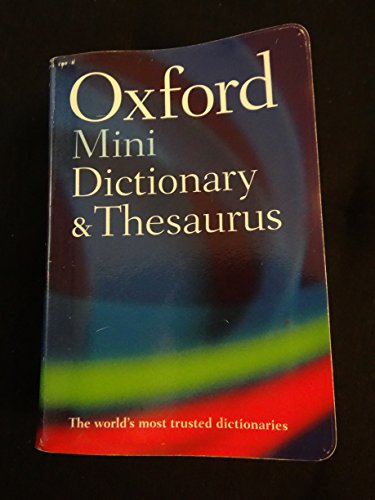 9780199239924: Oxford Mini Dictionary and Thesaurus