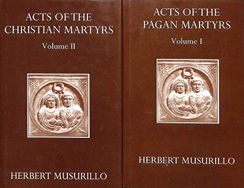 9780199240586: The Acts of the Christian Martyrs