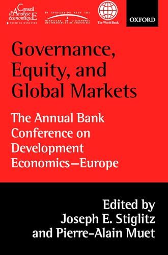 

Governance, Equity, and Global Markets: The Annual Bank Conference on Development Economics - Europe