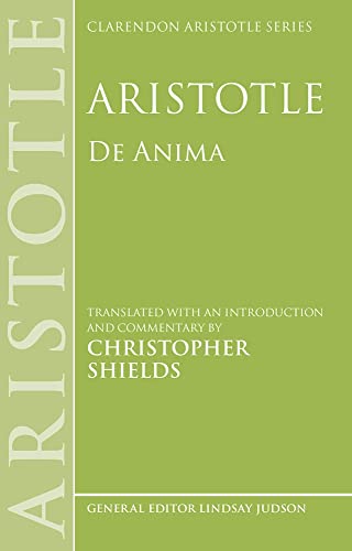 Beispielbild fr De Anima (Clarendon Aristotle) zum Verkauf von Powell's Bookstores Chicago, ABAA