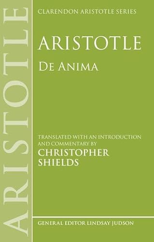 Beispielbild fr Aristotle: De Anima (Clarendon Aristotle) zum Verkauf von medimops