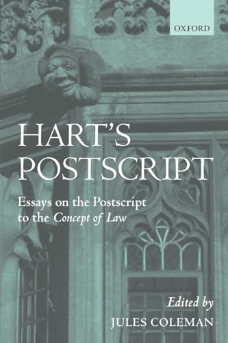 Imagen de archivo de Hart's Postscript: Essays on the Postscript to The Concept of Law a la venta por WeBuyBooks