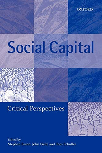Imagen de archivo de Social Capital: Critical Perspectives a la venta por WorldofBooks