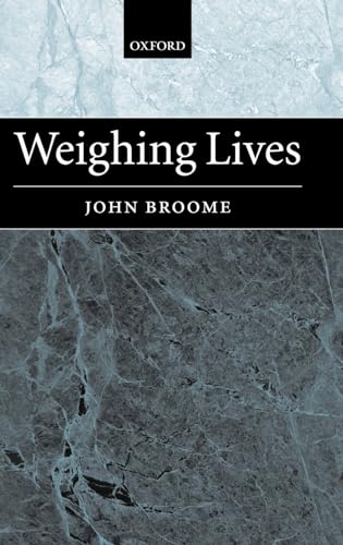 Imagen de archivo de Weighing Lives a la venta por WorldofBooks