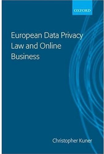 Imagen de archivo de European Data Privacy Law and Online Business a la venta por Nauka Japan LLC