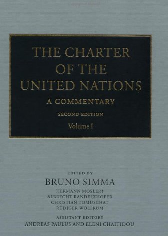 The Charter of the United Nations: A Commentary - Curland, Matthew J.