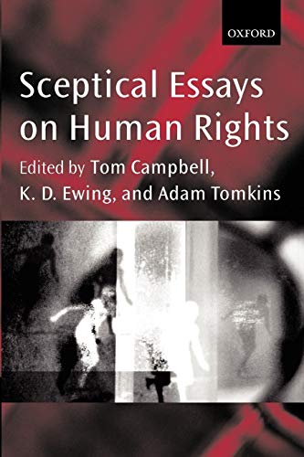 Beispielbild fr Sceptical Essays on Human Rights zum Verkauf von Better World Books