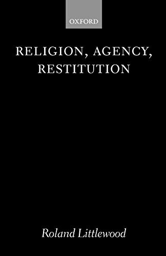 Imagen de archivo de Religion, Agency, Restitution a la venta por Irish Booksellers