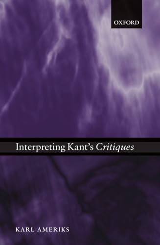 Stock image for Interpreting Kant's Critiques for sale by HPB-Red