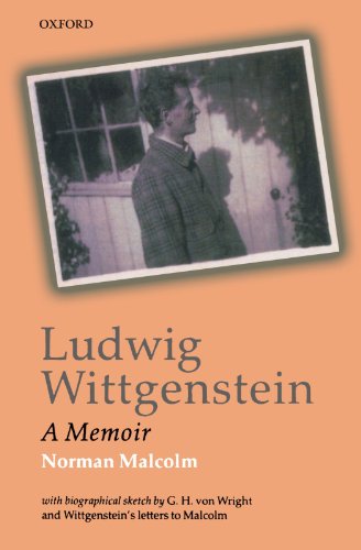 9780199247592: LUDWIG WITTGENSTEIN: A Memoir