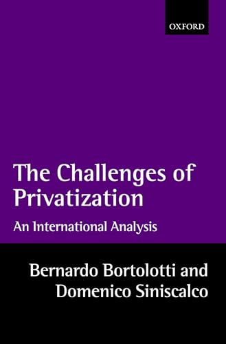 Stock image for Challenges of Privatization, The: An International Analysis for sale by More Than Words