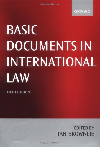 Imagen de archivo de Basic Documents in International Law a la venta por More Than Words