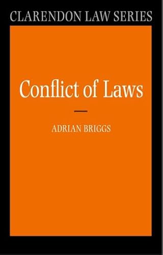 9780199251155: The Conflict of Laws (Clarendon Law Series)