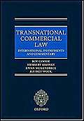 Stock image for Transnational Commercial Law : International Instruments and Commentary for sale by Better World Books Ltd