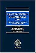 9780199251674: Transnational Commercial Law: International Instruments and Commentary