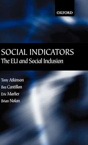 9780199252497: Social Indicators: The Eu and Social Inclusion