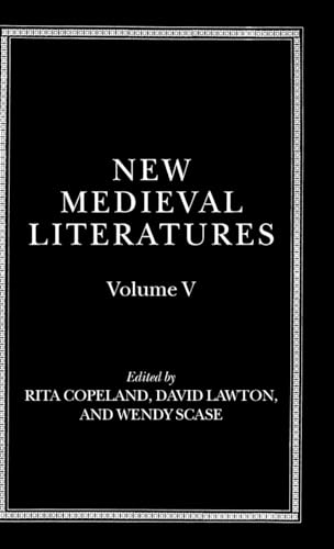 Stock image for New Medieval Literatures: Volume V: 5 (Volume 5) for sale by Anybook.com