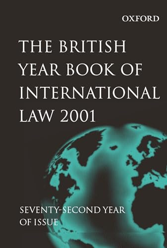 Imagen de archivo de British Year Book of International Law 2001 a la venta por Anybook.com