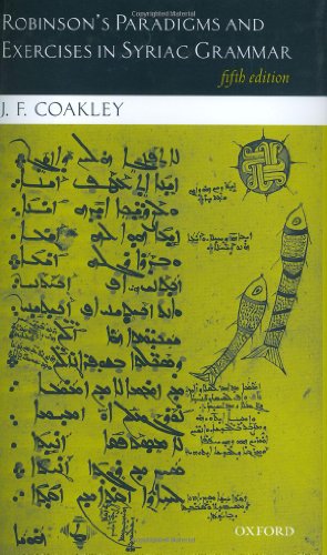 9780199254095: Robinson's Paradigms and Exercises in Syriac Grammar