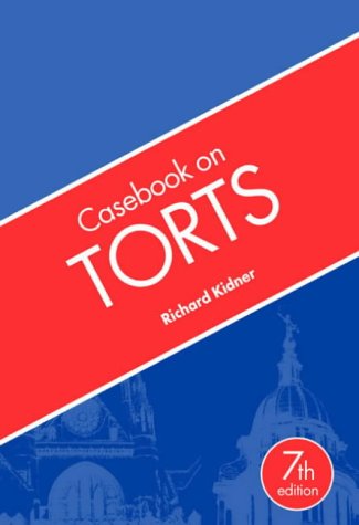 Beispielbild fr Casebook on Torts (Cases & Materials S.) zum Verkauf von WorldofBooks