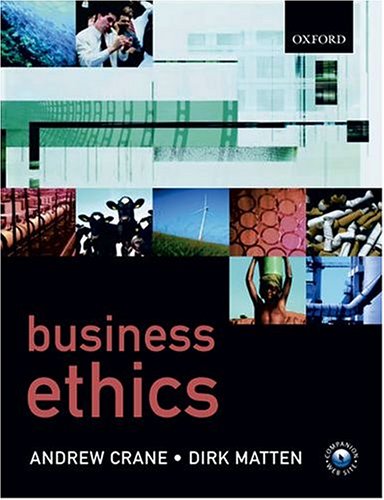 9780199255153: Business Ethics: A European Perspective: Managing Corporate Citizenship and Sustainability in the Age of Globalization