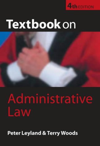 Beispielbild fr Textbook on Administrative Law zum Verkauf von PsychoBabel & Skoob Books