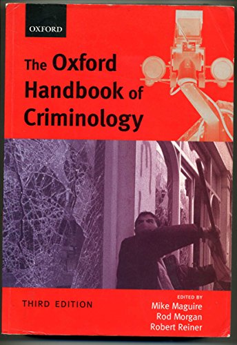 Imagen de archivo de The Oxford Handbook of Criminology a la venta por B-Line Books