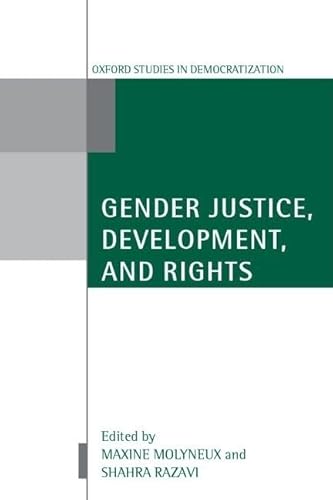 Stock image for Gender Justice, Development, and Rights for sale by G. & J. CHESTERS