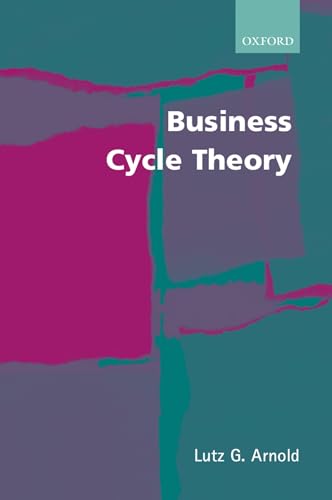 Beispielbild fr Business Cycle Theory zum Verkauf von ThriftBooks-Atlanta