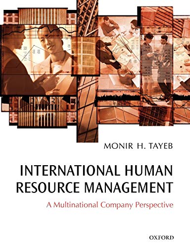 9780199258093: International Human Resource Management: A Multinational Company Perspective