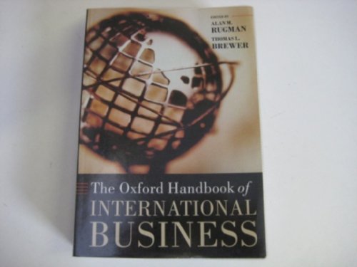 Beispielbild fr The Oxford Handbook of International Business (Oxford Handbooks) zum Verkauf von Housing Works Online Bookstore