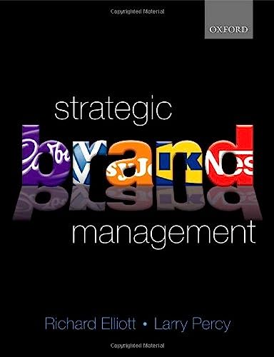 Beispielbild fr Strategic Brand Management zum Verkauf von AwesomeBooks