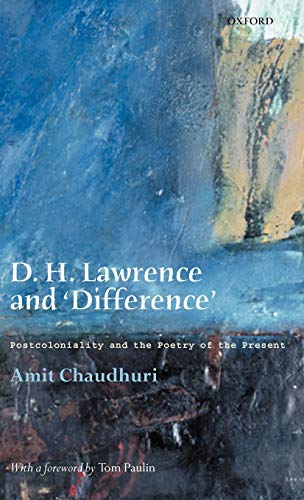 Imagen de archivo de D. H. Lawrence and 'Difference': Postcoloniality and the Poetry of the Present a la venta por WorldofBooks