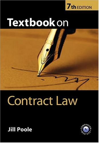 Stock image for Textbook on Contract Law for sale by WorldofBooks
