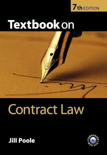 9780199260607: Textbook on Contract Law