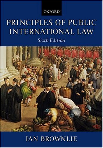 Beispielbild fr Principles of Public International Law zum Verkauf von AwesomeBooks