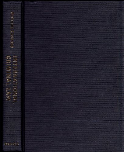 9780199261284: International Criminal Law