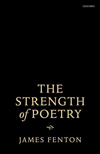 Beispielbild fr The Strength of Poetry zum Verkauf von WorldofBooks