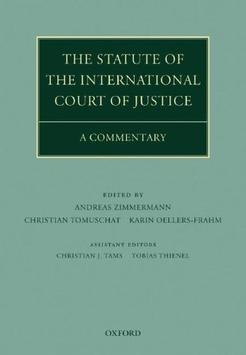 9780199261772: The Statute of the International Court of Justice: A Commentary (Oxford Commentaries on International Law)