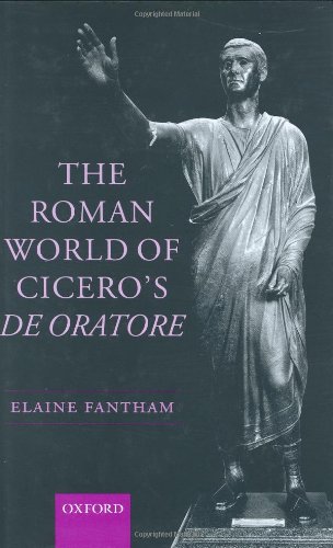 9780199263158: The Roman World of Cicero's De Oratore